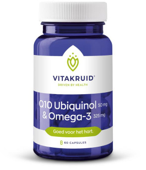 Q10 ubiquinol & omega-3 van Vitakruid 