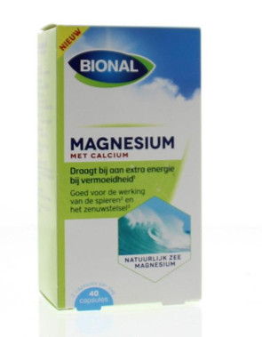 Zee magnesium calcium van Bional : 40 capsules