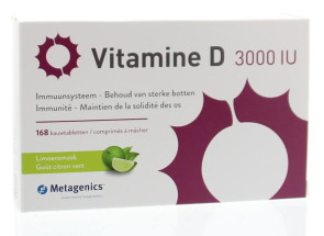 vitamine d3 3000iu Metagenics van Metagenics :