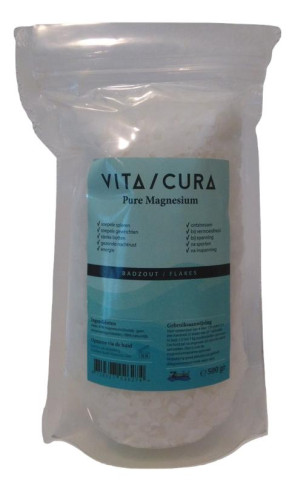 Magnesium zout/flakes van Vitacura : 500 gram