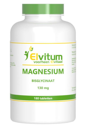 Magnesium bisglycinaat elvitaal 180