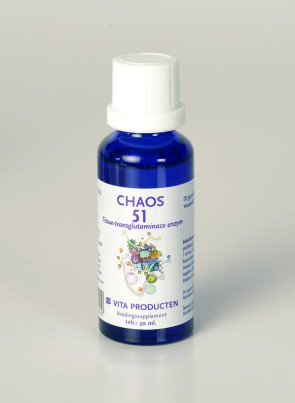 Chaos 51 Tissue-transglutaminase enzym van Vita : 30 ml