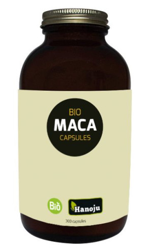 Maca premium 4:1 500 mg organic van Hanoju : 300 capsules