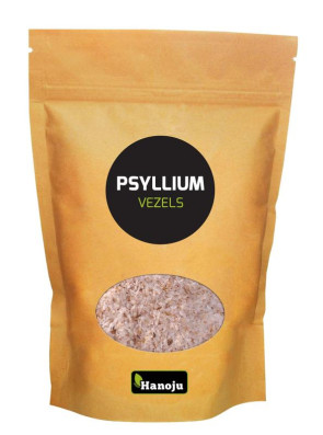 Psyllium husk 99% organic bio van Hanoju : 500 gram