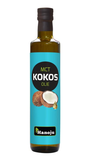 Coconut oil MCT liquid van Hanoju : 250 ml