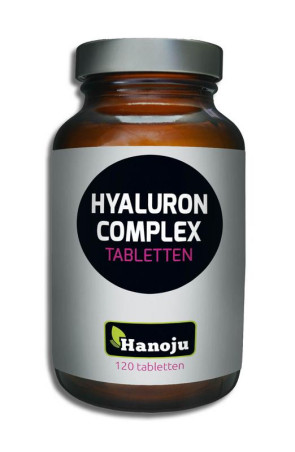 Hyaluronic complex 400 mg van Hanoju : 120 tabletten