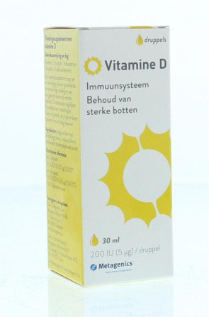 Vitamine D3 liquid NF van Metagenics : 30 ml