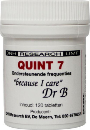 Quint 7 van DNH : 120 tabletten