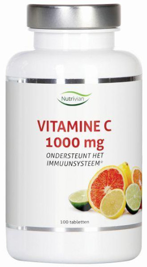 Vitamine C1000 mg van Nutrivian : 100 tabletten