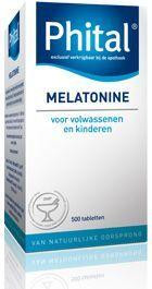 Melatonine 0.1 mg van Phital : 500 tabletten
