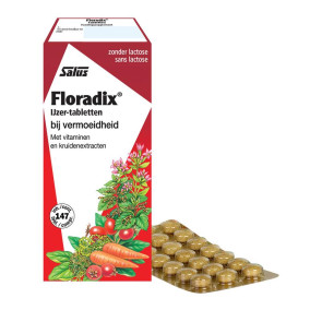 Floradix ijzer met foliumzuur van Salus (147tabl)