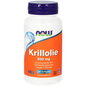 Krill olie NOW krill oil 60