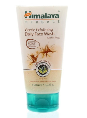Herbals gentle exfoliating daily facewash van Himalaya (150ml)