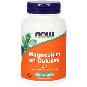 Magnesium now foods calcium 100
