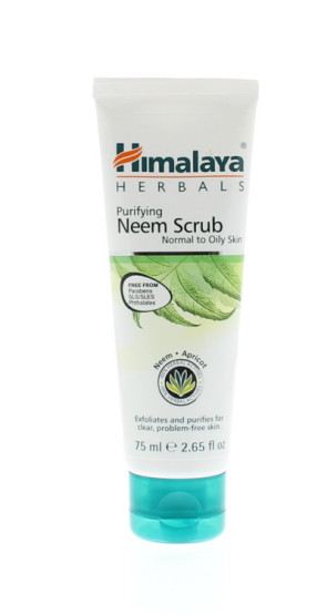 Herbal purifying neem scrub van Himalaya (75ml)