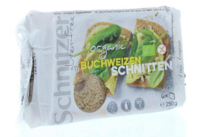 Boekweitbrood glutenvrij van Schnitzer : 250 gram
