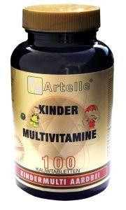 Kindermulti aardbei van Artelle (100 tabletten)