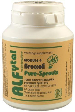 Broccoli pure-sprouts van Alfytal (90 vcaps)