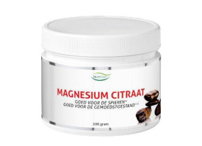 Magnesium citraat 200 mg poeder van Nutrivian : 200 gram