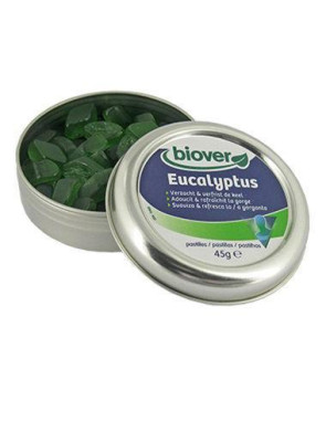 Eucalyptus pastilles van Biover (45 gram)