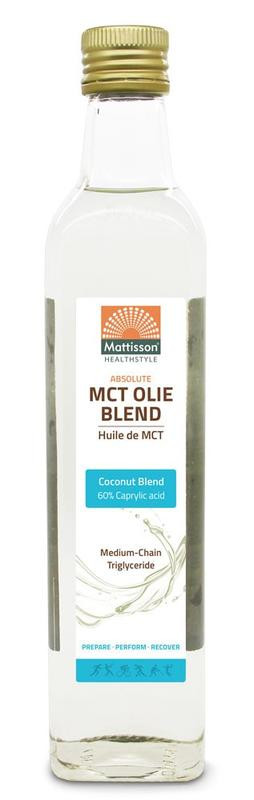MCT Olie Blend C8 & C10 van Mattisson :500 Milliliter