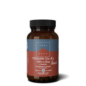 Vitamine D3 1000IU complex  vitamine K2 Terranova 50
