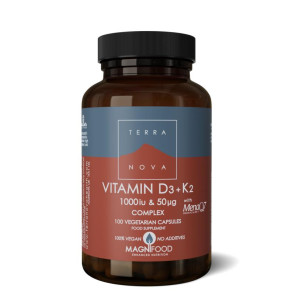 Vitamine D3 met K2 complex Terranova 100