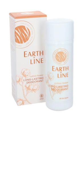 Long lasting deodorant cotton flower van Earth-Line