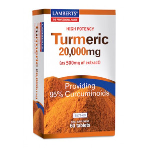 Curcuma 20.000 mg turmeric Lamberts 60