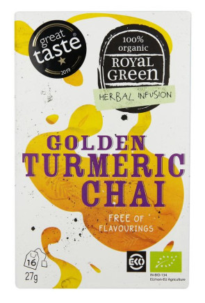 Golden turmeric chai van Royal Green : 16 zakjes