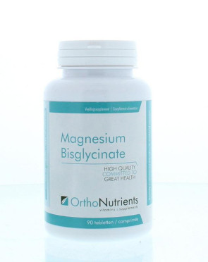 Magnesium bisglycinaat (90 tab.) van Orthonutrients