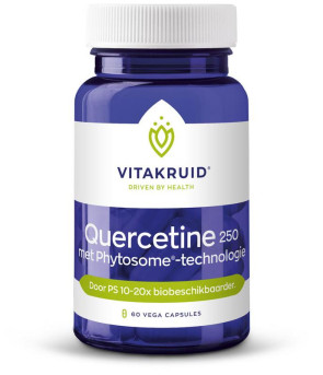 Quercetine 250 met Phytosome®-technologie van Vitakruid