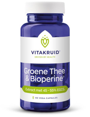 Groene Thee & Bioperine® van Vitakruid 