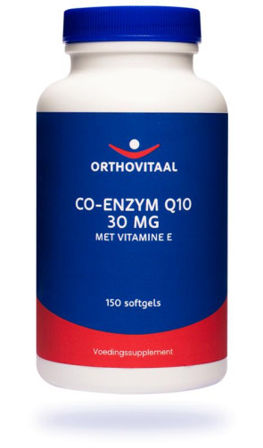 Co-enzym Q10 30 mg met Vitamine E Orthovitaal 150 