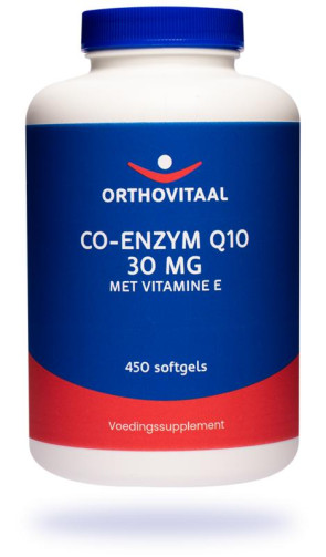 Co-enzym Q10 30 mg met Vitamine E Orthovitaal 450 