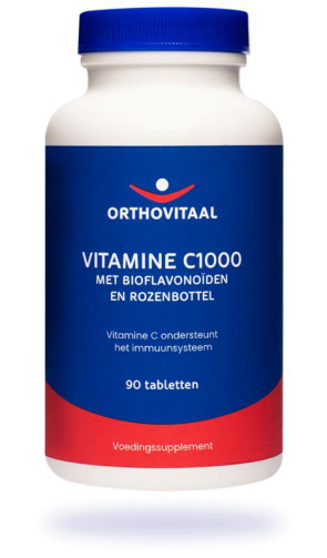 Vitamine C 1000 van Orthovitaal : 90 tabletten