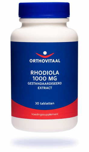 Rhodiola 1000 mg Orthovitaal 30