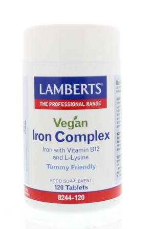 IJzer complex vegan Lamberts 120