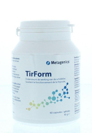 Tirform V2 van Metagenics (60caps)