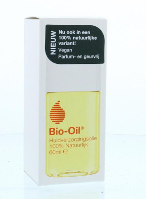 Bio oil 100% natuurlijk van Bio Oil : 60 ml