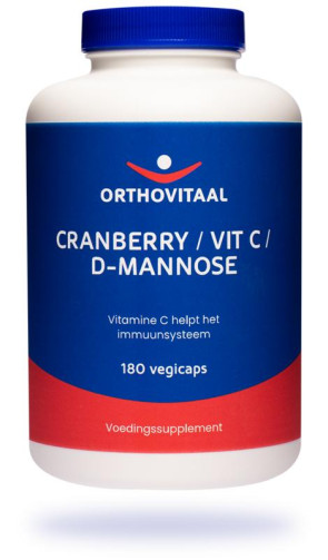 cranberry vit c d-mannose Orthovitaal 120