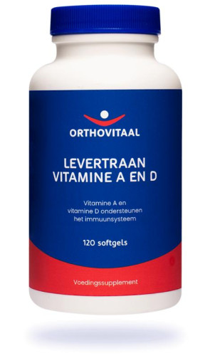 Levertraan Vitamine A en D  Orthovitaal 120