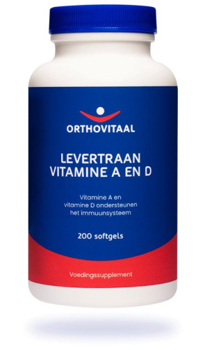 Levertraan Vitamine A en D Orthovitaal 200