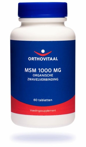 MSM 1000 mg Orthovitaal 60