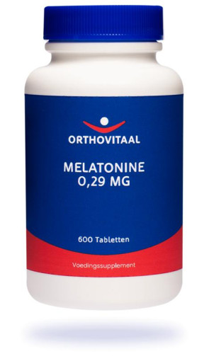 Melatonine 0,29 mg Orthovitaal 600