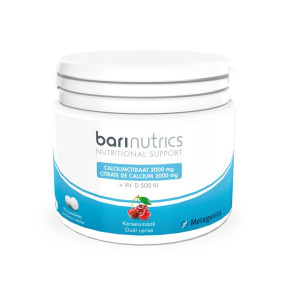 Calciumcitraat kers van Barinutrics : 90 tabletten