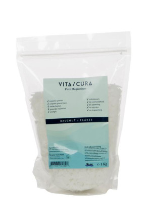 Magnesium zout/flakes van Vitacura : 1000 gram