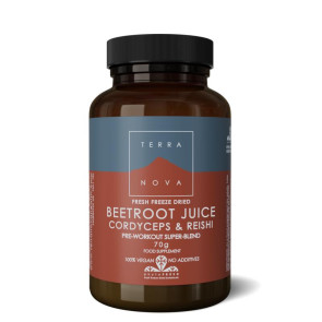 Beetroot juice cordyceps reishi Terranova 70