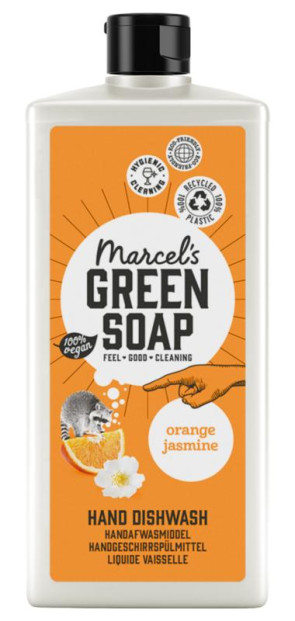 Afwasmiddel sinaasappel & jasmijn van Marcel's GR Soap (500 ml)