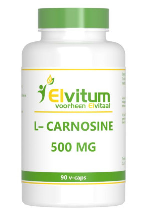 L-Carnosine 500 mg van Elvitaal : 90 vcaps